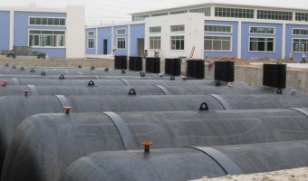 Buried storage tank for corrosion protection (50,100 cubic meters)